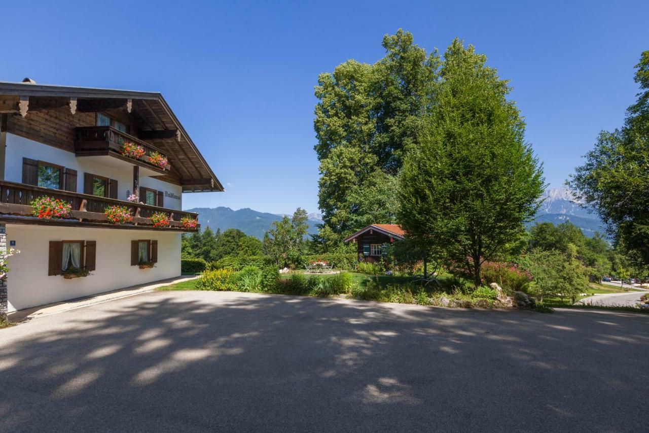 Pension Waldklause, Doppelzimmer Mit Balkon, Dusche, Wc Königssee Exterior foto